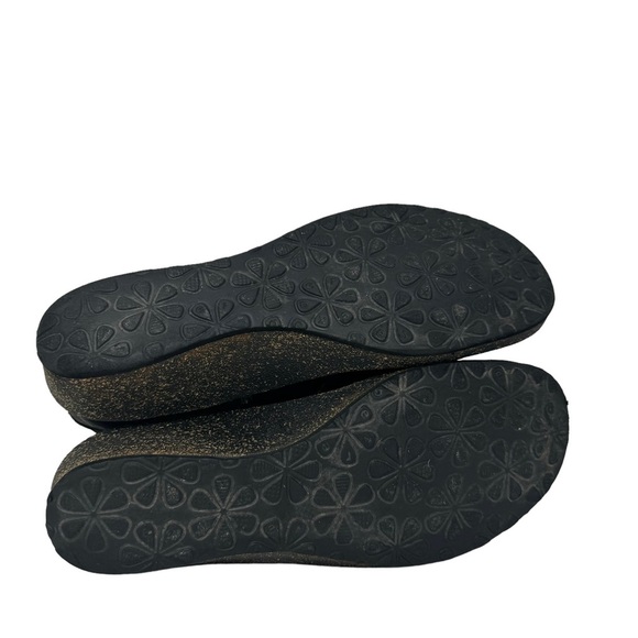 Aetrex Tessa Leather Ankle Boots Black Size 10 - Picture 6 of 9